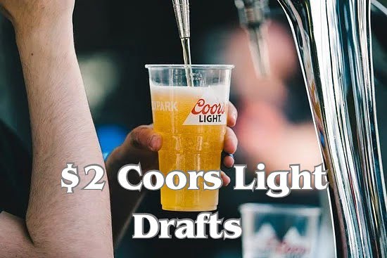 PRICE DROP New all day price for Coors light