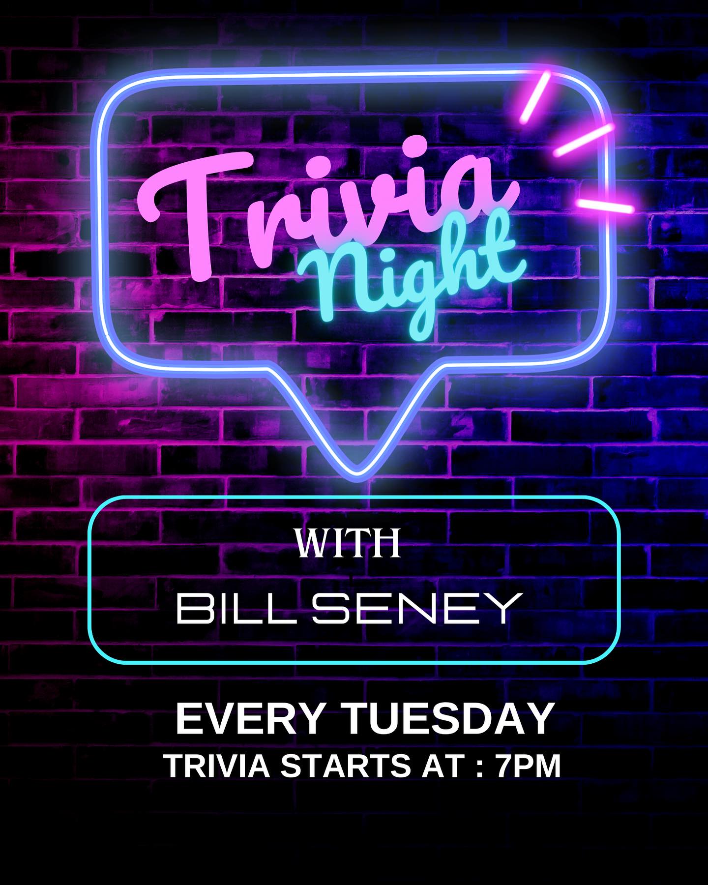 It’s trivia night with @trivianightwithbillseney come check out the new brewskis on tap!