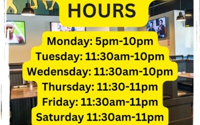 Due to popular demand, and all you people that don’t know when our kitchen closes, we have extended our kitchen hours an extra hour every day. ALSO be sure to check out the updated menu with some new items on it!