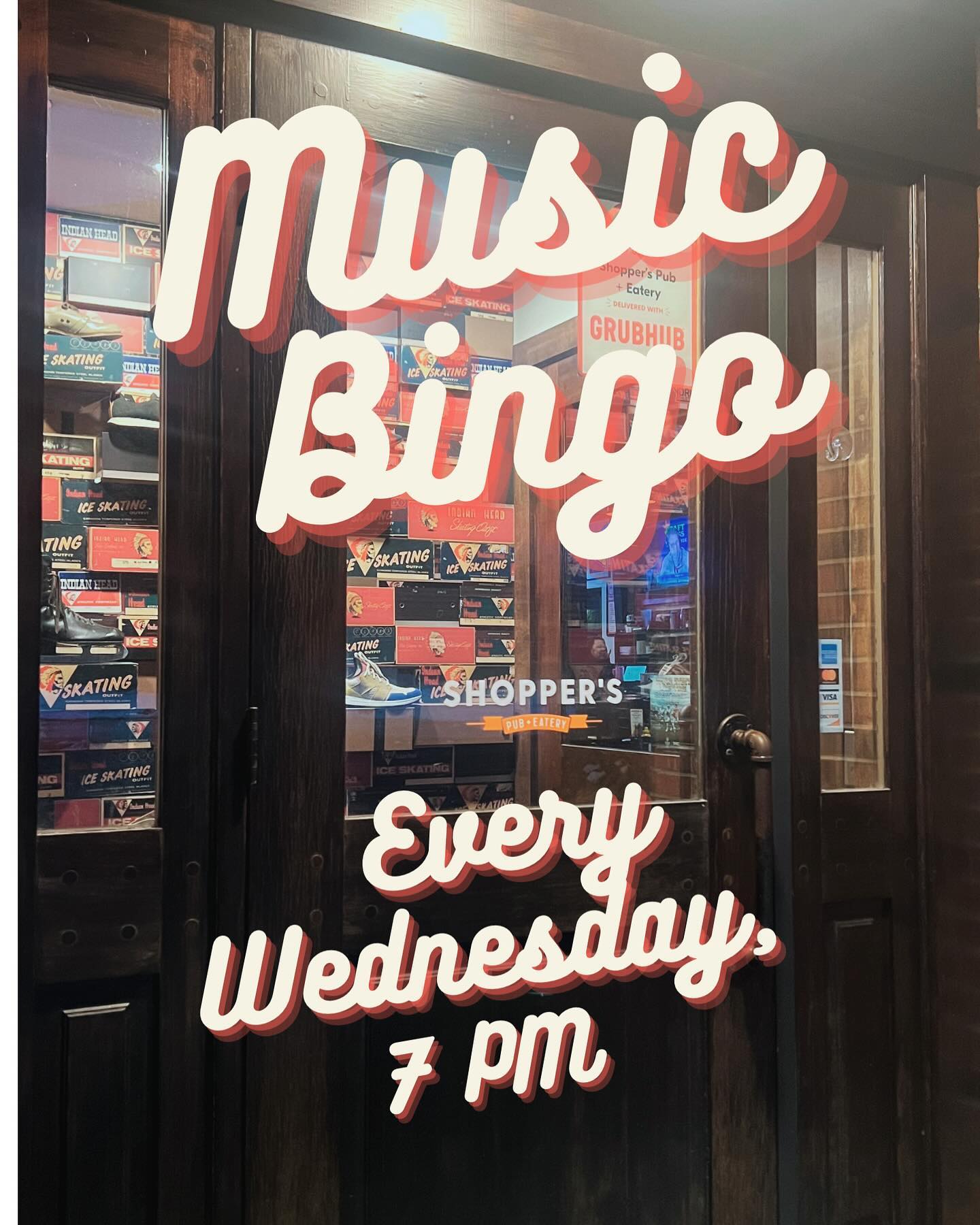 | Shoppers Pub and Eatery BINGO