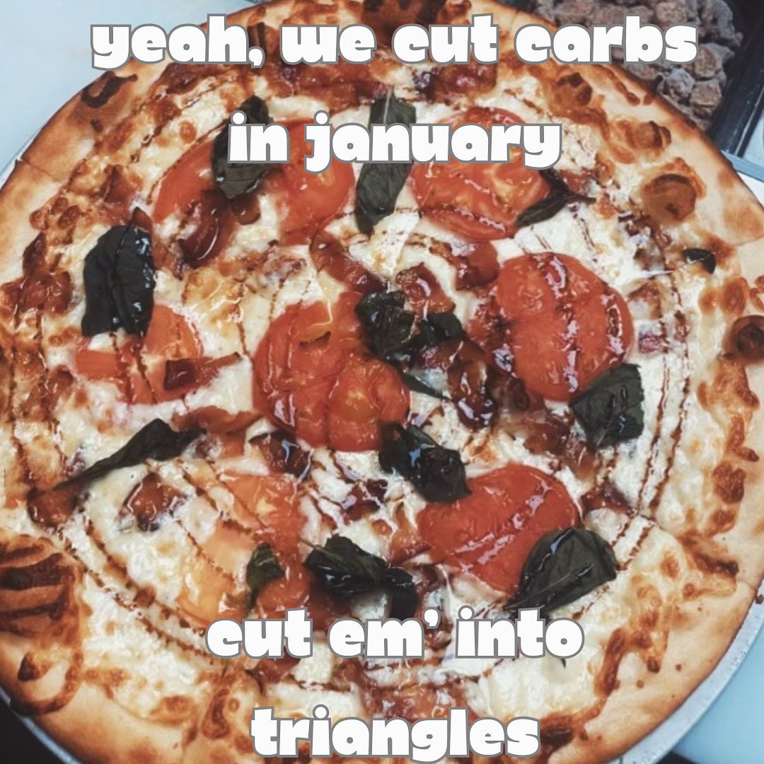 2024, the official year of corny jokes until you all stop following us. Open for lunch at 11:30am