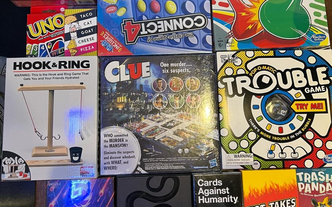 First annual board game Thursday today, swing by, have a drink , have some laughs, nothing too serious