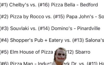 And so it begins……. Stay tuned for where to vote.