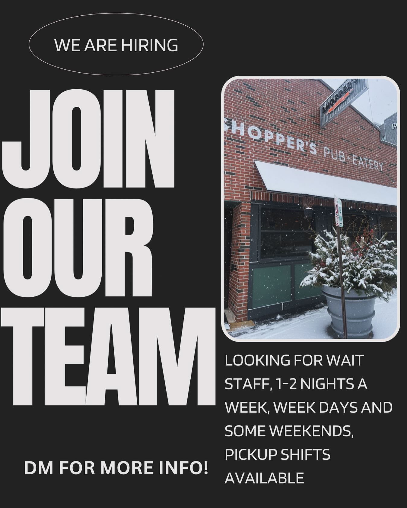 WE ARE LOOKING TO ADD TO OUR TEAM DM FOR MORE INFORMATION