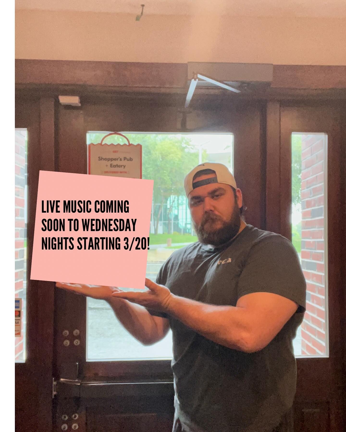 | Shoppers Pub and Eatery Live music is coming to Wednesday nights Stay tuned for the line up