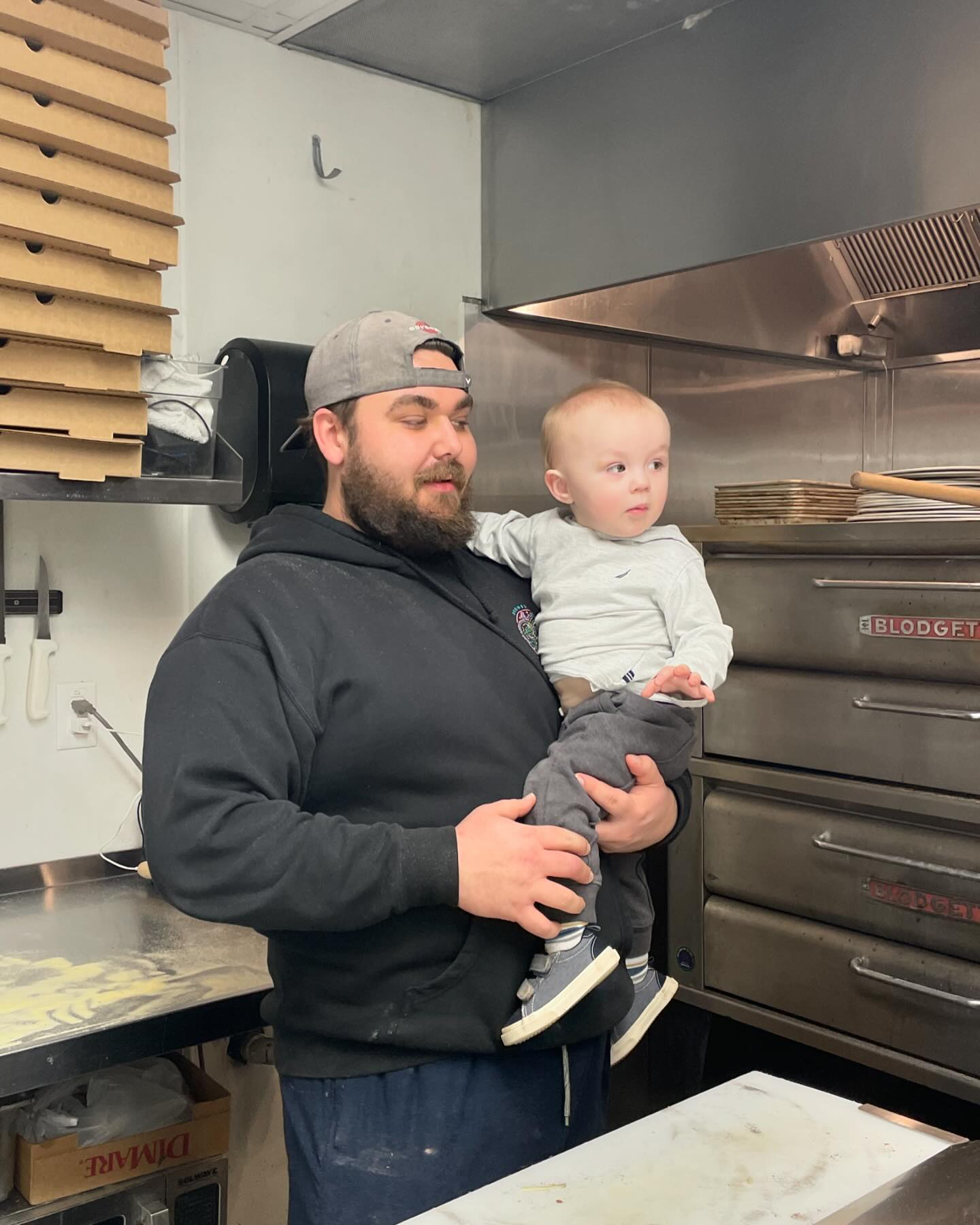 How do you get so good at pizzas Teach em young