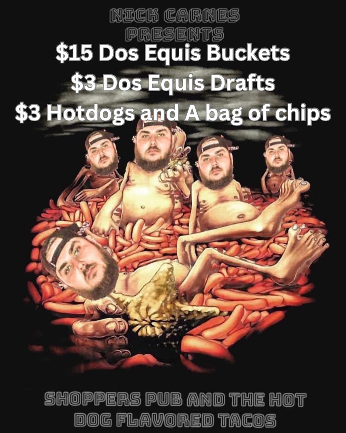 | Shoppers Pub and Eatery HOT DOG TOUR TODAY BRUINS AT 8pm barry buckets24