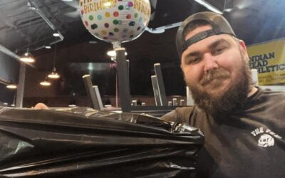 So glad Kyrie was able to come out for my birthday yesterday before his game, thanks bro. CELTICS IN 4