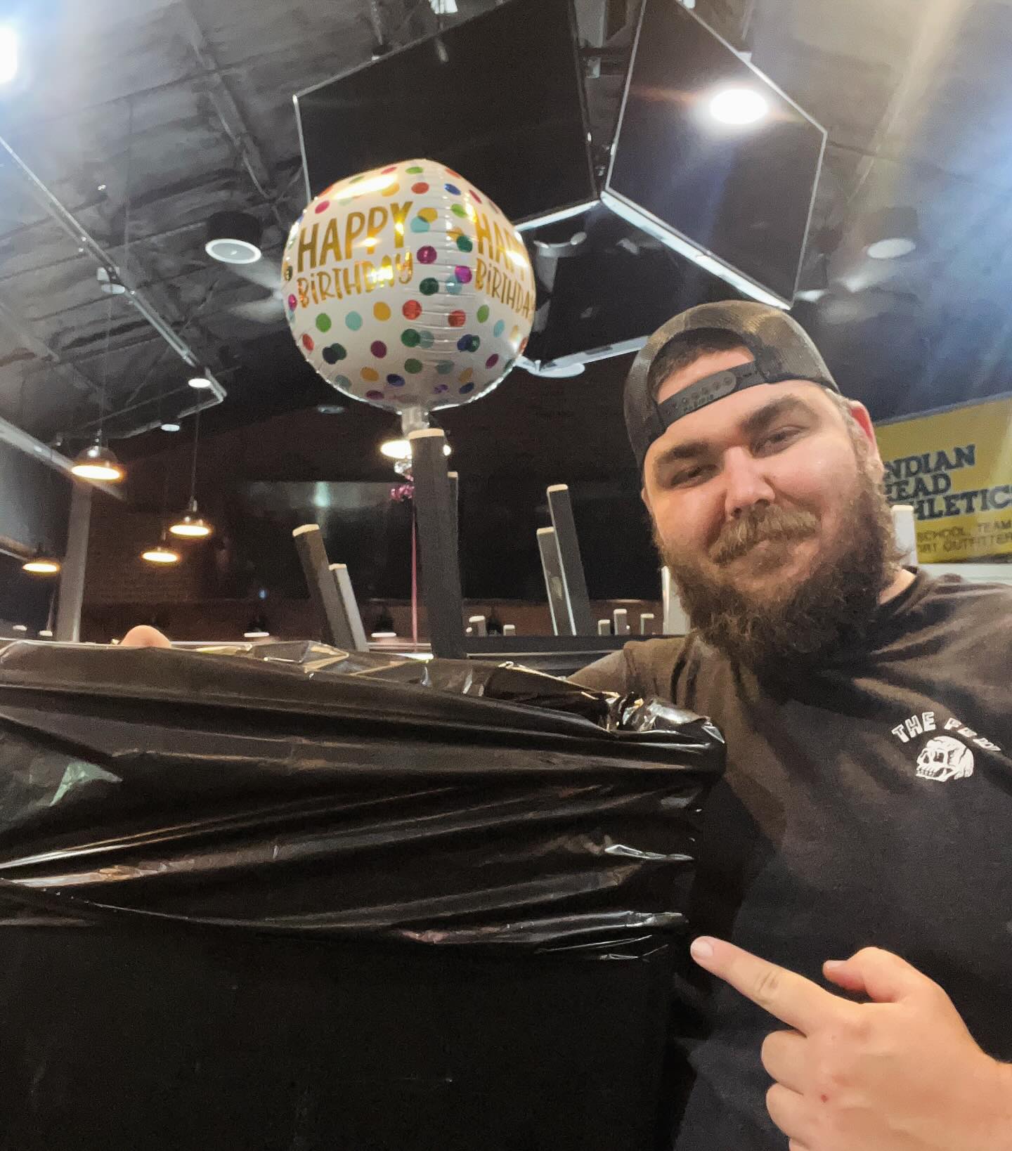 So glad Kyrie was able to come out for my birthday yesterday before his game thanks bro CELTICS IN 4