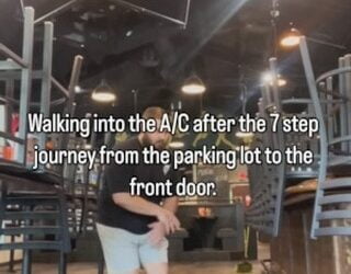 And on the third day, god crated Air Conditioners to cool down the Tiger balm he rub on the jungles nuts (name that movie with more movies quotes in the comments.) it’s hot but not inside muchacho.