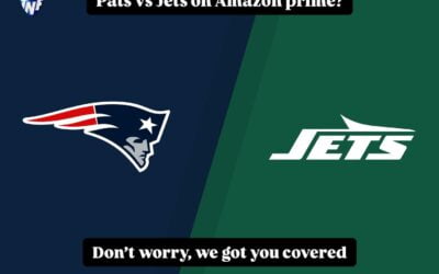 We got you covered tonight! Thursday night football continues on prime tonight with the pats and jets!