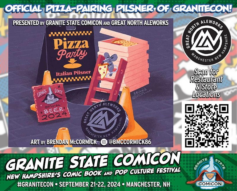 | Shoppers Pub and Eatery PIZZA PARTY TIME granitestatecomicon NAILED IT WITH THIS COME GRAB YOUR PINT