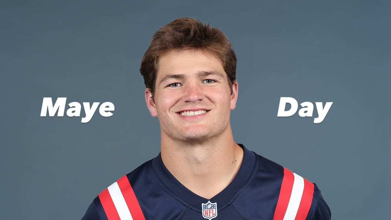 | Shoppers Pub and Eatery Drake Maye 64 225lbs 1pm Its Maye Day