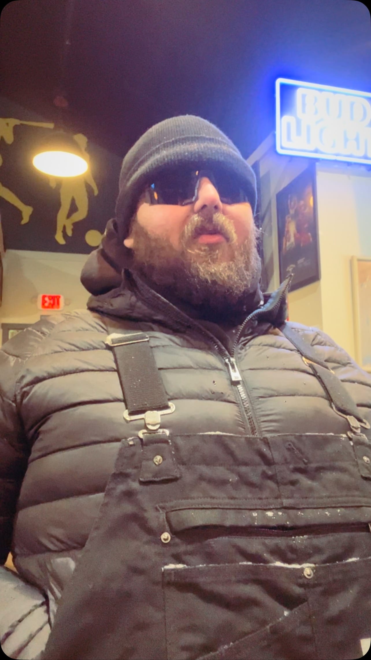 | Shoppers Pub and Eatery Were open tag the weather man dont call