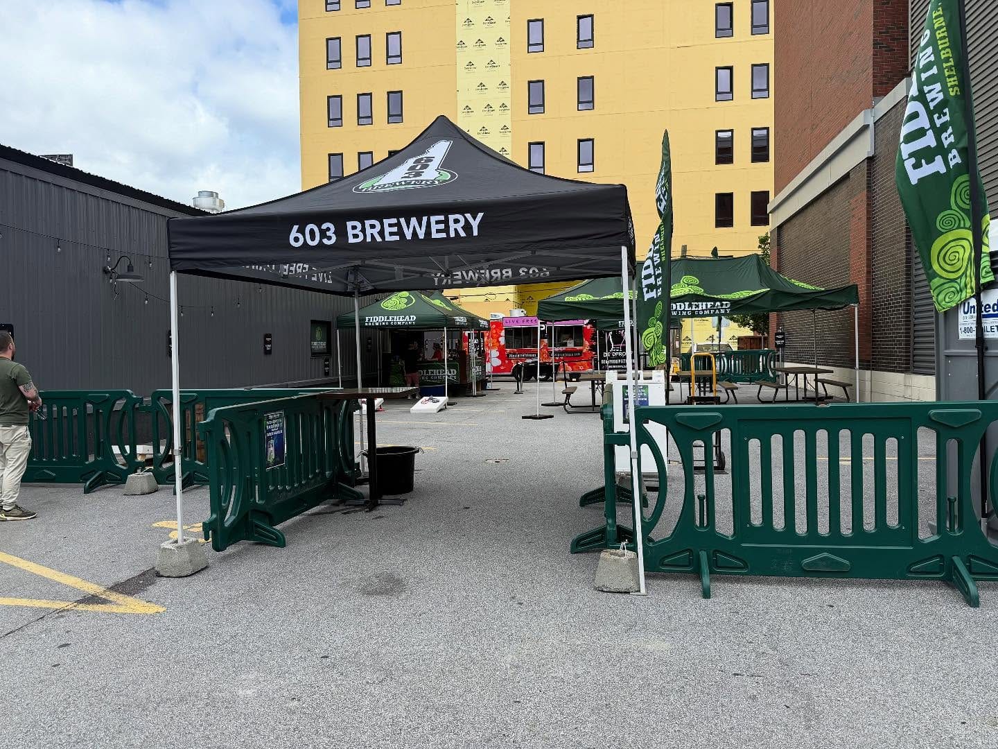 | Shoppers Pub and Eatery Itssssss time Beer garden is open sun is out wind is blowing fiddleheadbrewing 603brewery onlyinmanchesternh mht ecodev deadproofpizzaco