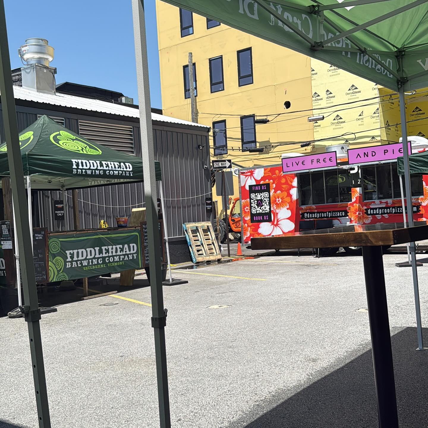 | Shoppers Pub and Eatery Never miss a Sunday phish show never miss a shoppers Sunday never miss the last day of the deadproofpizzaco shoppers fiddlehead beer garden open 1 1 lets rip