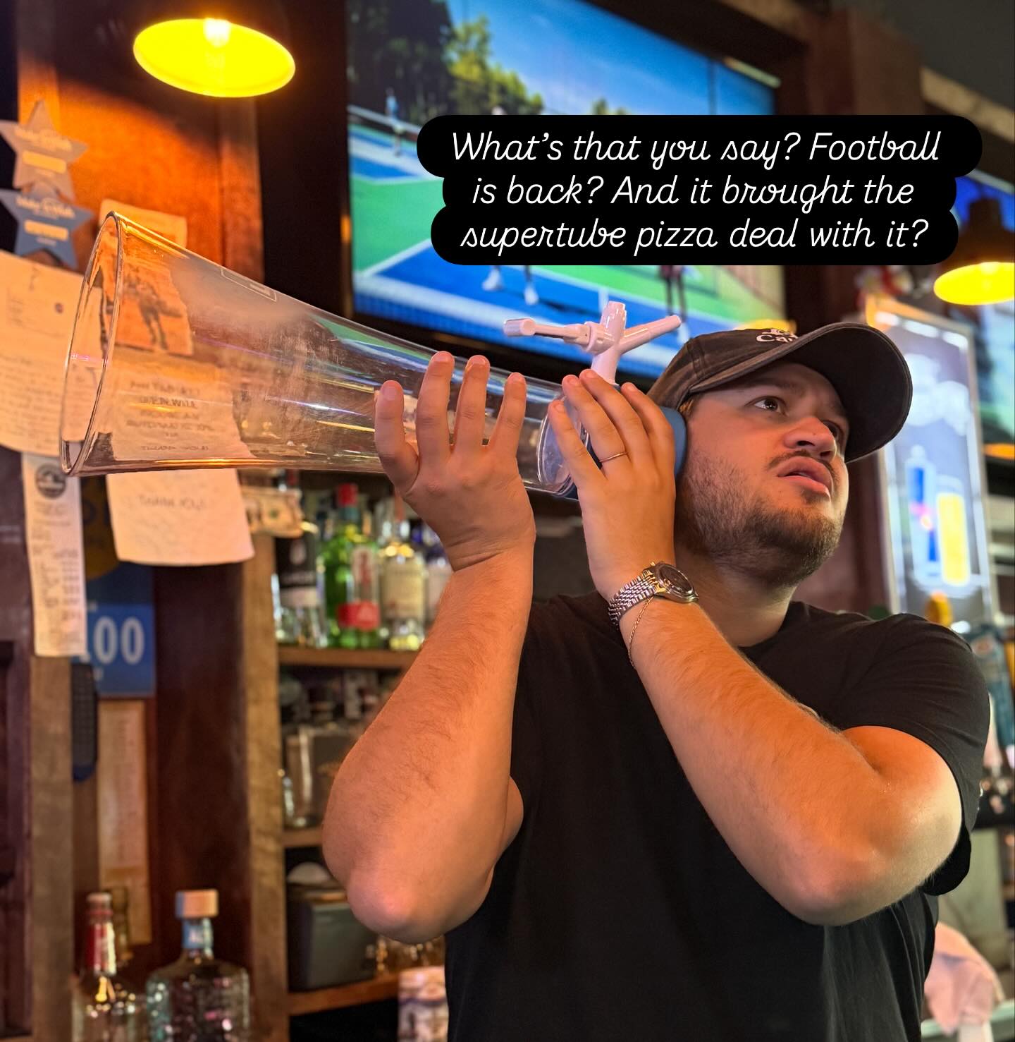 | Shoppers Pub and Eatery SLAP MY GRANDMA AND CALL ME HAPPY FOOTBALL IS BACK SUPERTUBE AND LARGE CHEESE FOR  STOPPPPPPP ITTTTTTT WERE TOO GOOD TO YOU AND YOU KNOW IT