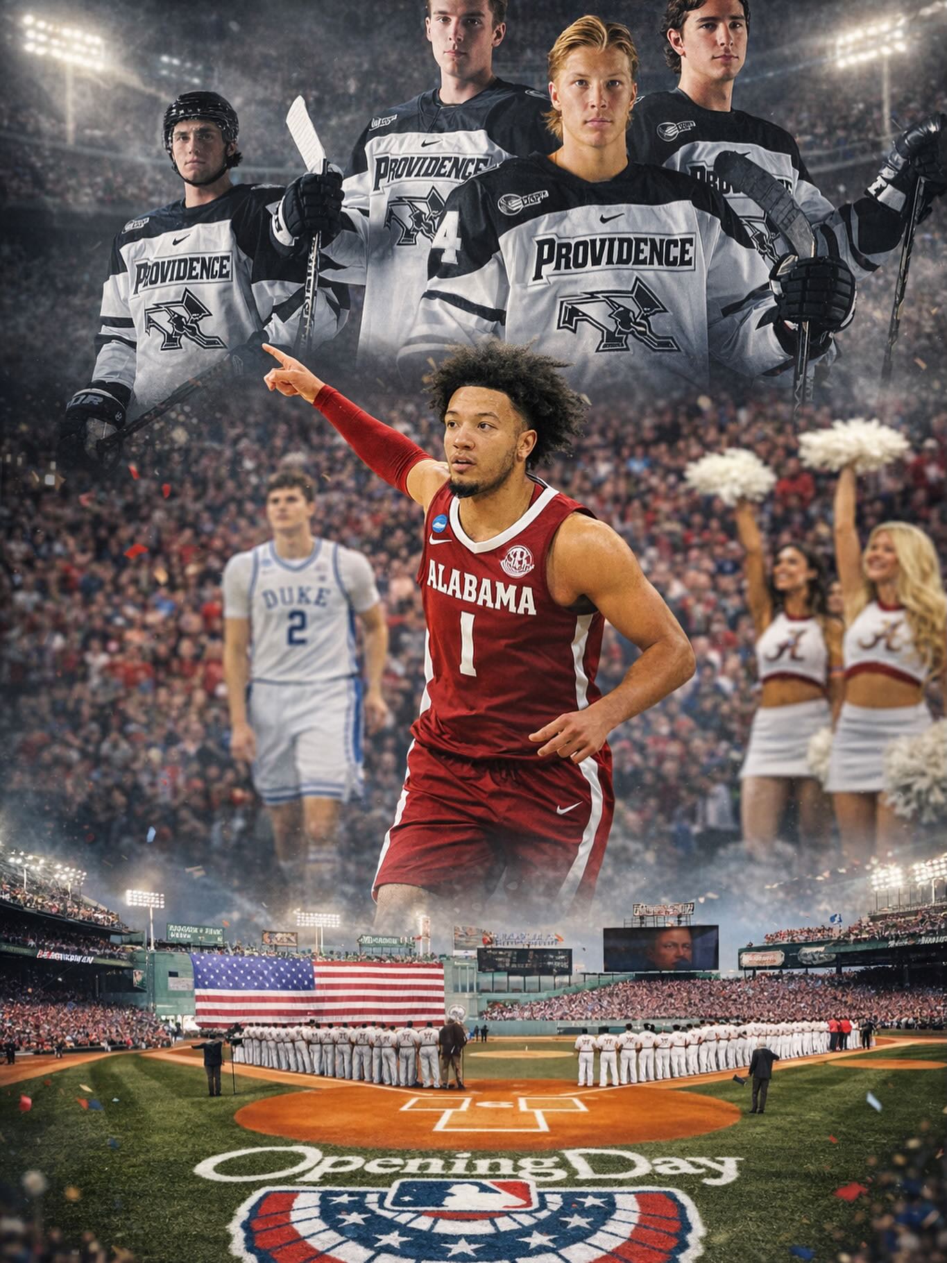 Aww woooowieeeee so many sports on today we don’t know what to do with ourselves. Just gonna have to watch em all i guess