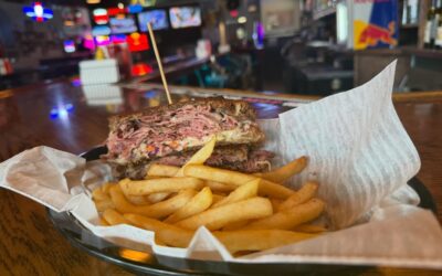 A Rachel (pictured) is a pastrami Rueben, a Rueben is a sandwich that took over the pop scene in early 2003 following their American idol win. What I’m saying is this sandwich has POTENTIAL.