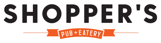 shoppers-pub-eatery-logo shoppers pub + eatery logo